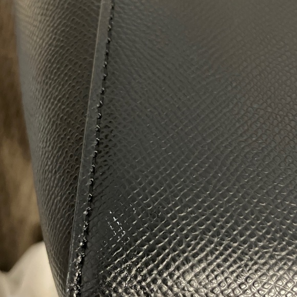 Michael Kors Black Tote with Logo Charm - Picture 14 of 16